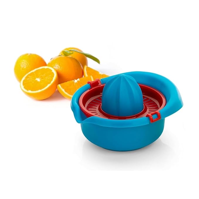 Mini Plastic Manual Hand Press Juicer Orange Fruit Squeezers