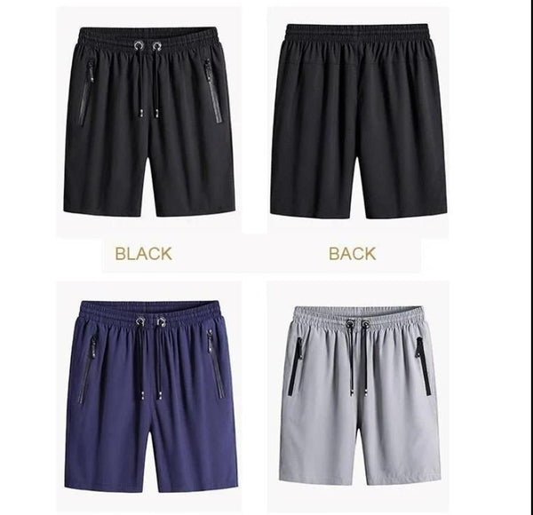 Men's Cotton Polyester Shorts (Pack of 4)