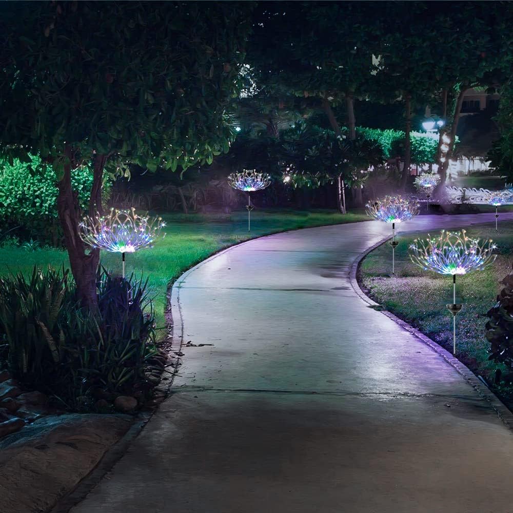 Seven Colors Gradient Solar Christmas Tree Light