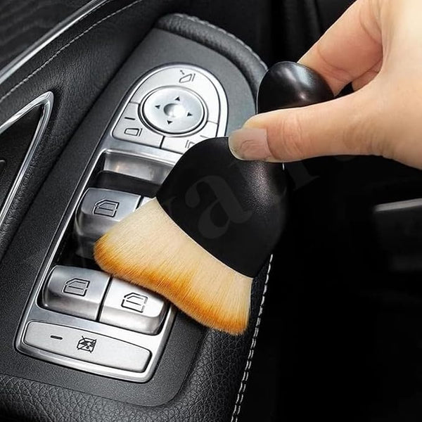 Mini Car Detailing Brush with Dust Cover