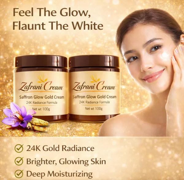 Magic Glow Gold & White Body Cream (Pack of 2)