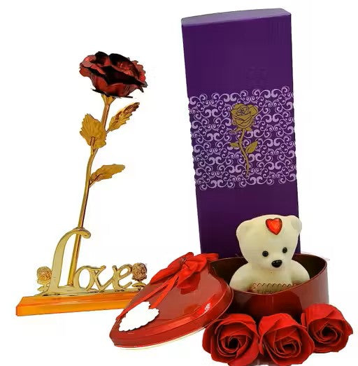 Red Love Stand With HeartBox