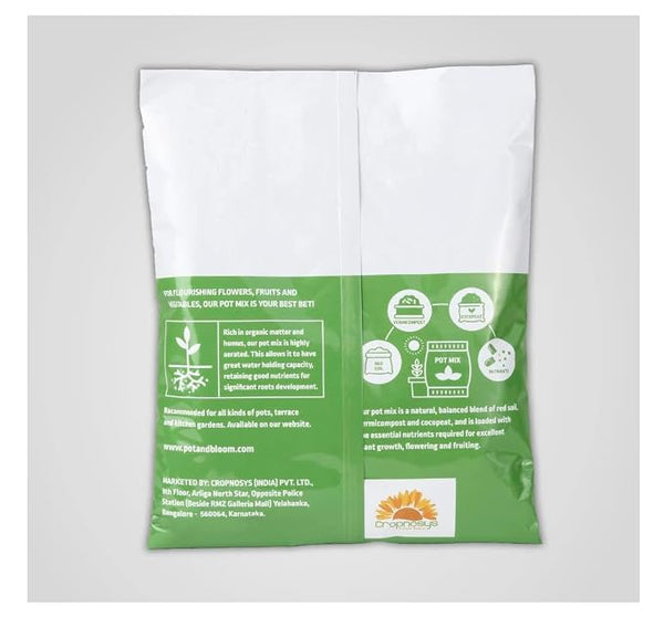 Organic Pot Mix Ready-to-Use Fertilizer Mixed Soil for Plants & Gardening Enriched with Vermicompost Nutrient-Rich Potting Mix for Indoor Plants (1)