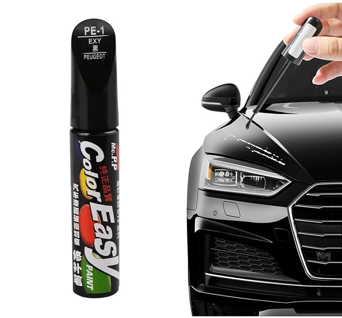 Car Black Paint Scratch Remover Repair Easy to Use, Car Scratch Repair Touch Up Paint Pen
