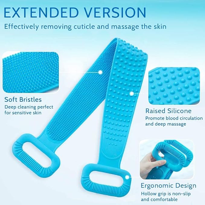 Silicone Body Back Scrubber,