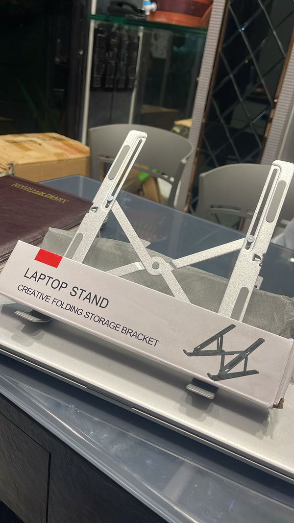 Foldable Adjustable Height Laptop Stand and Tablet Stand. for All Laptops and Tablets