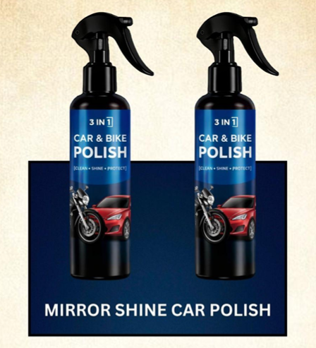 Car and bike polish (Buy 1 get 1 free)