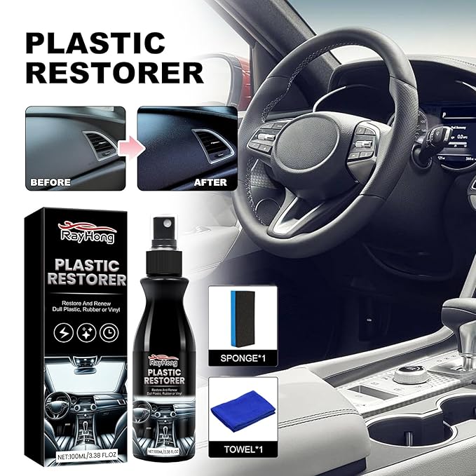 Plastic Restorer for Cars(Pack of 2)