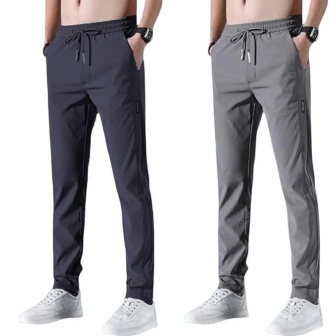Lycra Track Pants: Buy 1 Get 1 Free