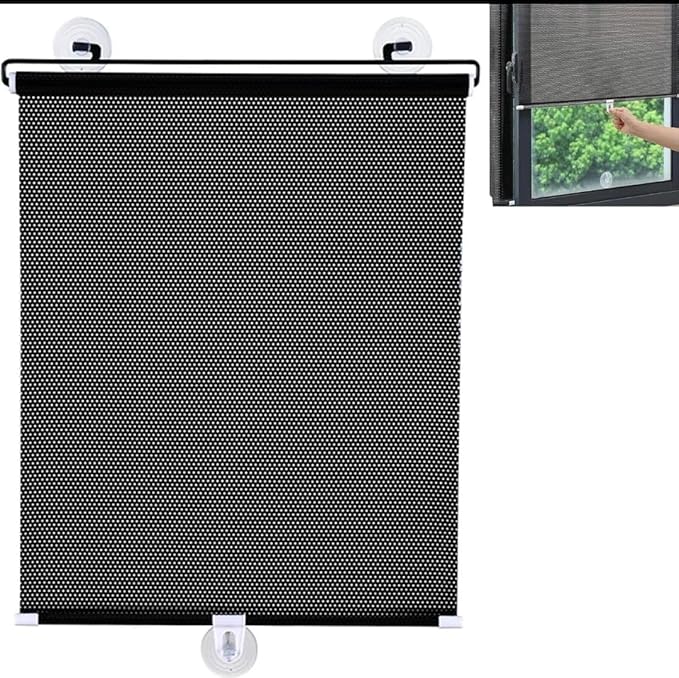 Portable Window Sun Shade Curtain for Car and Home