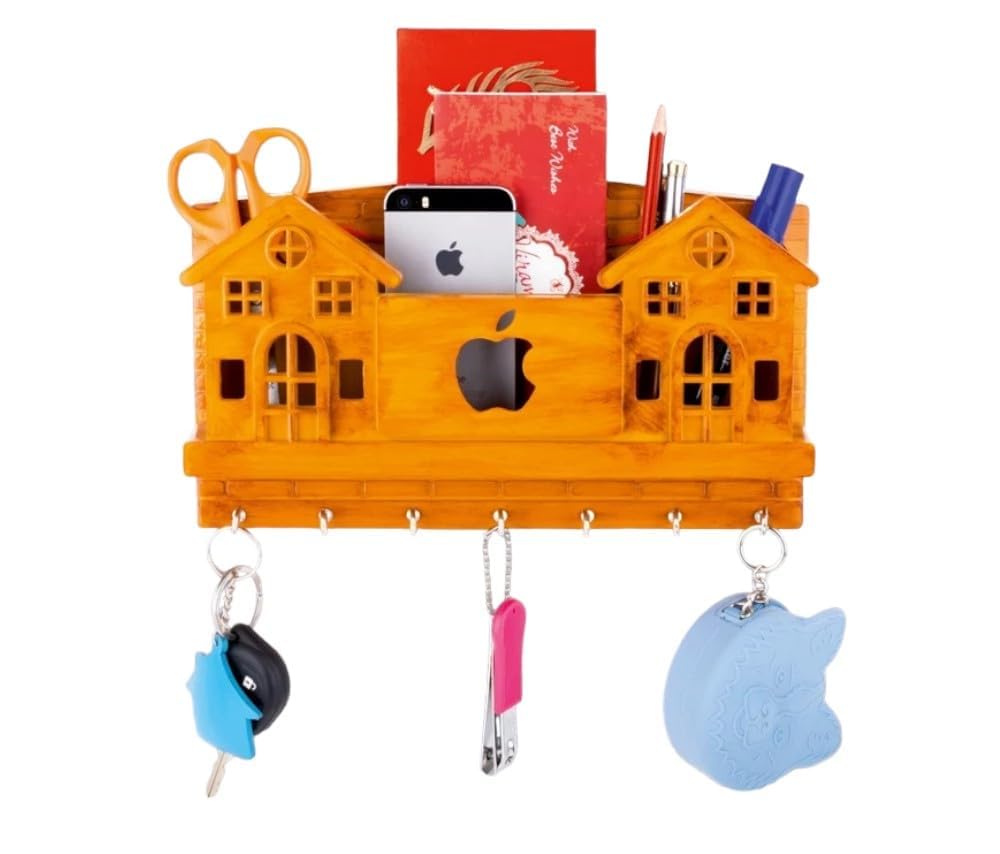 Wooden Key Holder for Wall
