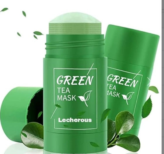 Green Tea Stick Face Mask For Anti Acne, Oil Control, Deep Clean Pore