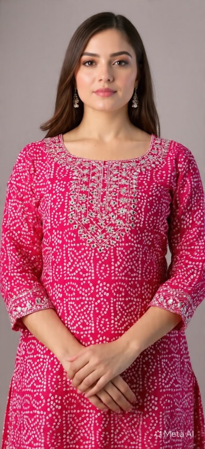 Women trending kurti set and best quality