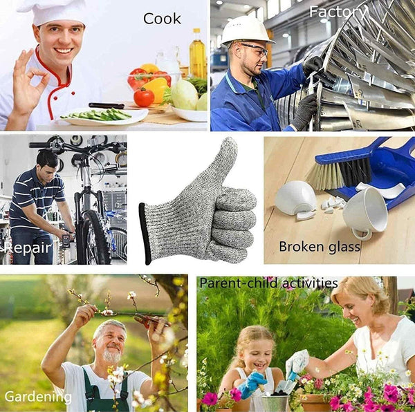 Anti Cut Resistant Hand Gloves, Hand Safety Gloves