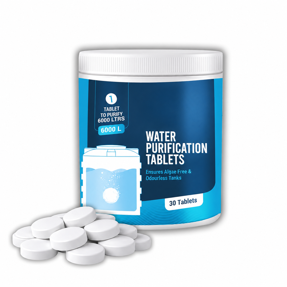 Water Tank Purification Tablets (One Tablet - 1000 Litres - Pure Water)
