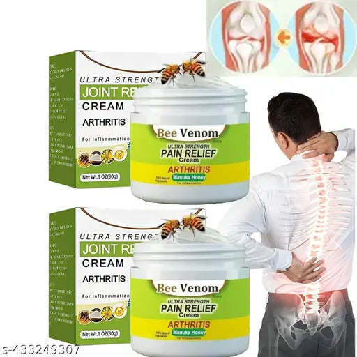 Bee Venom Pain Relief Cream pack of 2