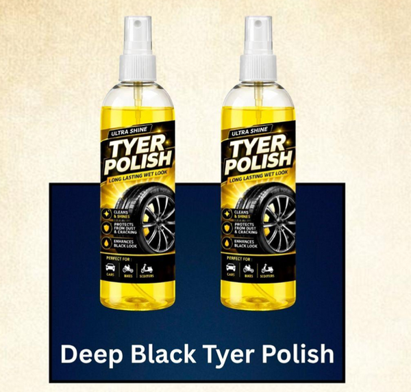 Deep Black Tyre Polish (Buy 1 get 1 free)