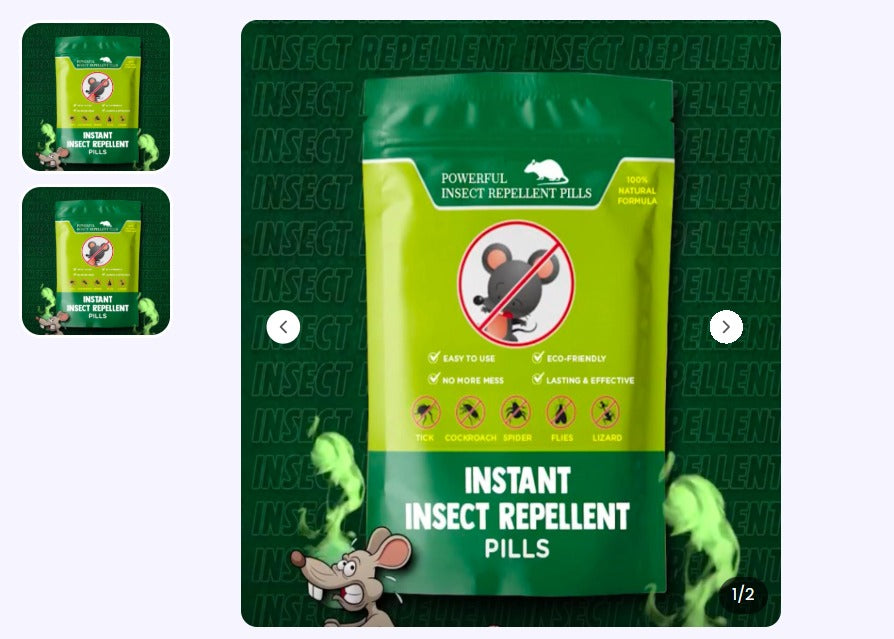 Rat & Cockroach Repellent Tablets(Pack of 12)