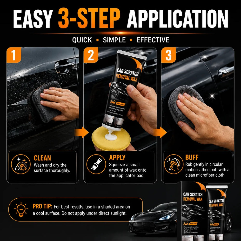 Car Scratch Repair Paste (Pack of 2)