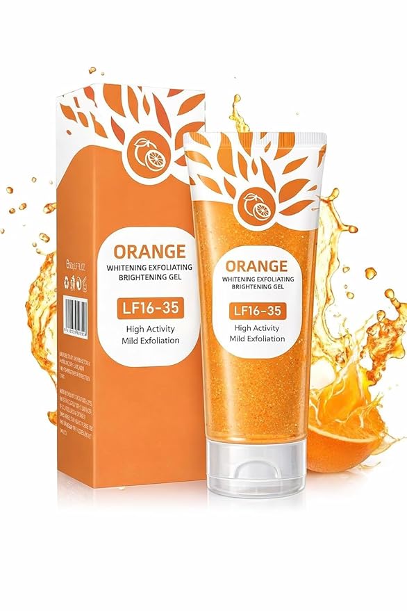 Orange Enzymes Exfoliating Gel for Face & Body (Pack of 2)