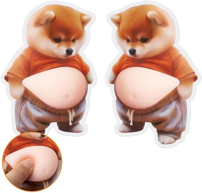 3D Panda Door Stopper Sticker (2 Piece)