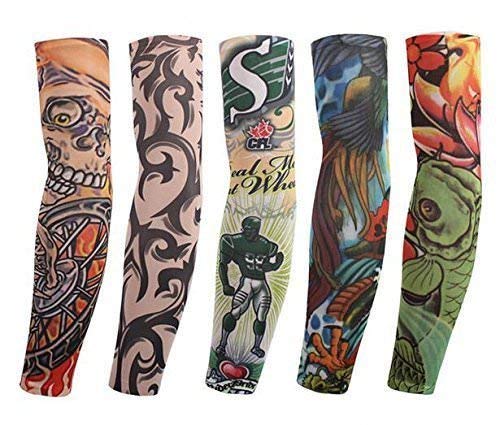 Printed Arm sleeves Gloves for Sun protection