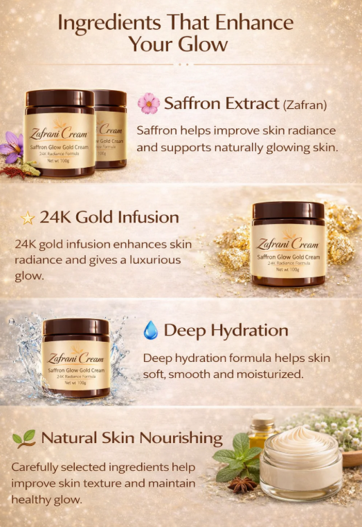 Magic Glow Gold & White Body Cream (Pack of 2)